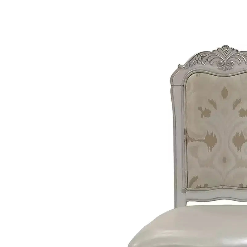 Chaise de salle à manger capitonnée de 65,4 cm, en bois composite