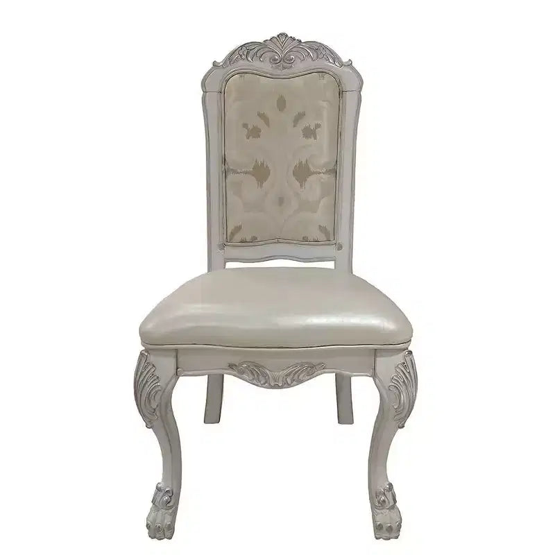 Chaise de salle à manger capitonnée de 65,4 cm, en bois composite