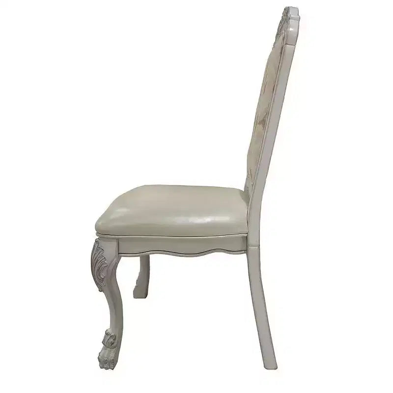 Chaise de salle à manger capitonnée de 65,4 cm, en bois composite