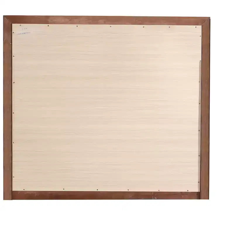 Miroir de commode rectangulaire encadré moderne de 35 po x 39 po
