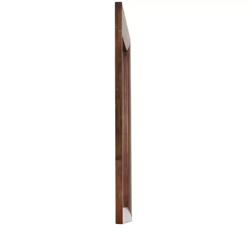 Miroir de commode rectangulaire encadré moderne de 35 po x 39 po