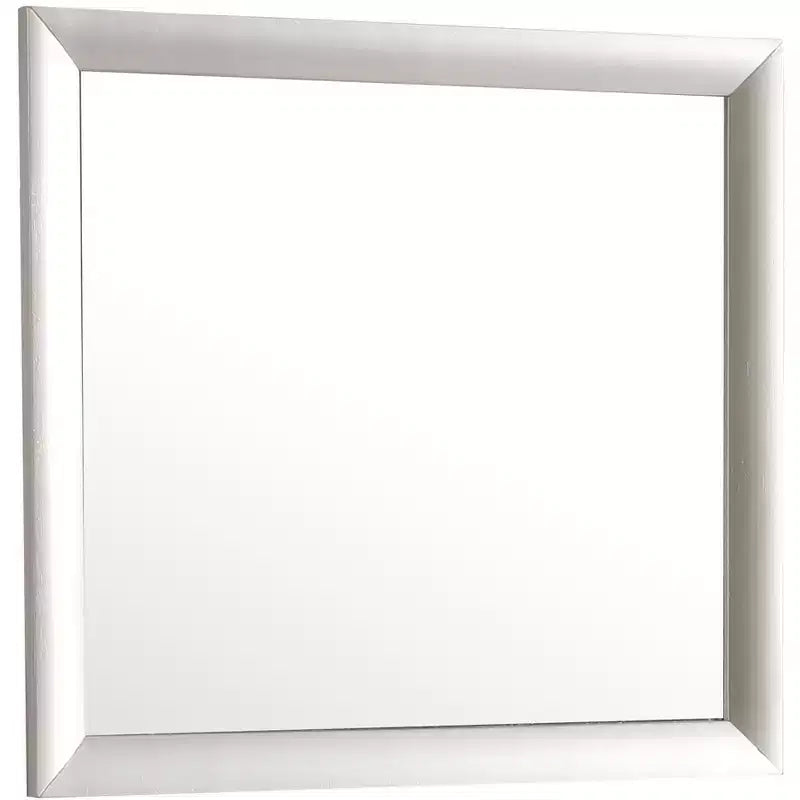 Miroir de commode rectangulaire encadré moderne de 35 po x 39 po