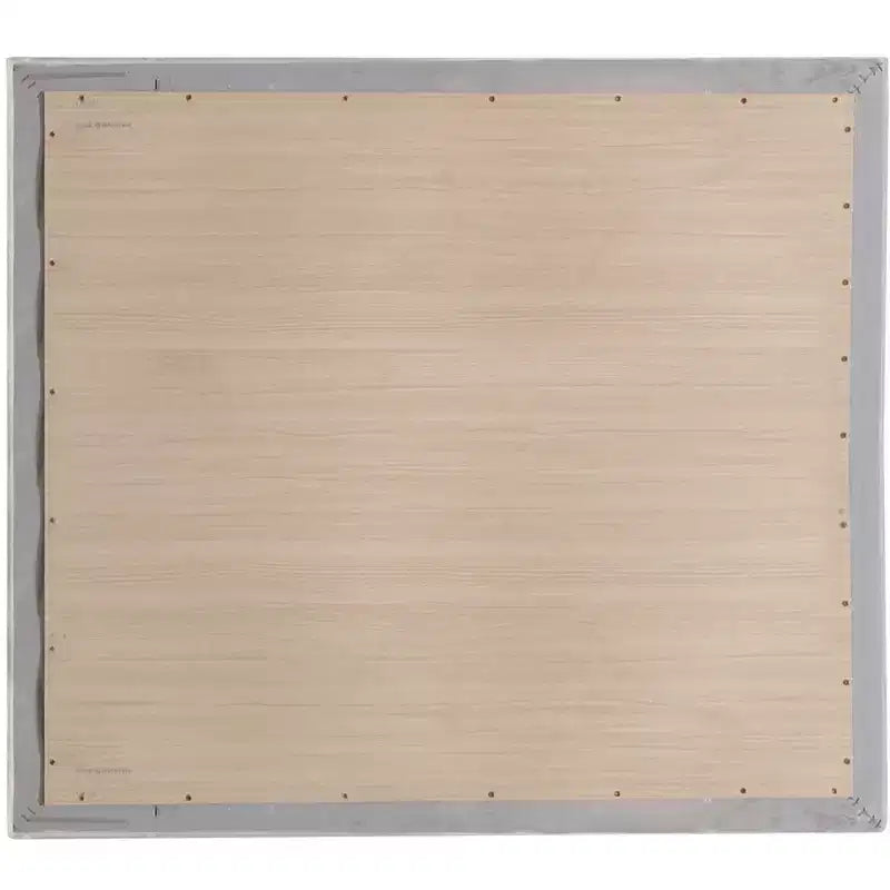 Miroir de commode rectangulaire encadré moderne de 35 po x 39 po