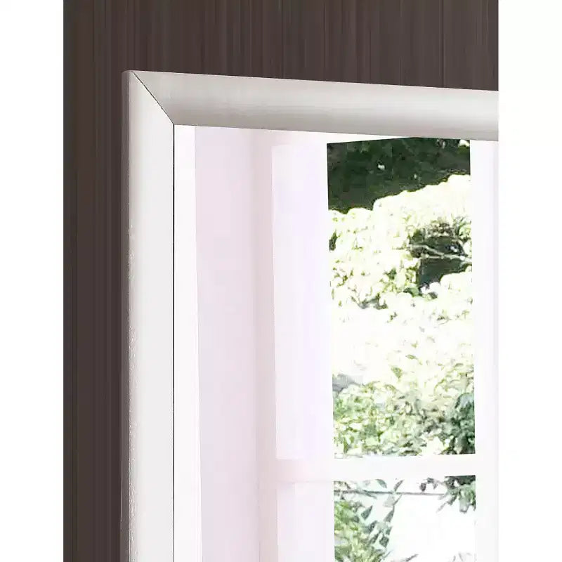 Miroir de commode rectangulaire encadré moderne de 35 po x 39 po