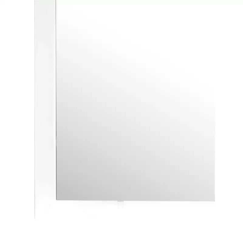 Miroir de commode rectangulaire encadré moderne de 35 po x 39 po