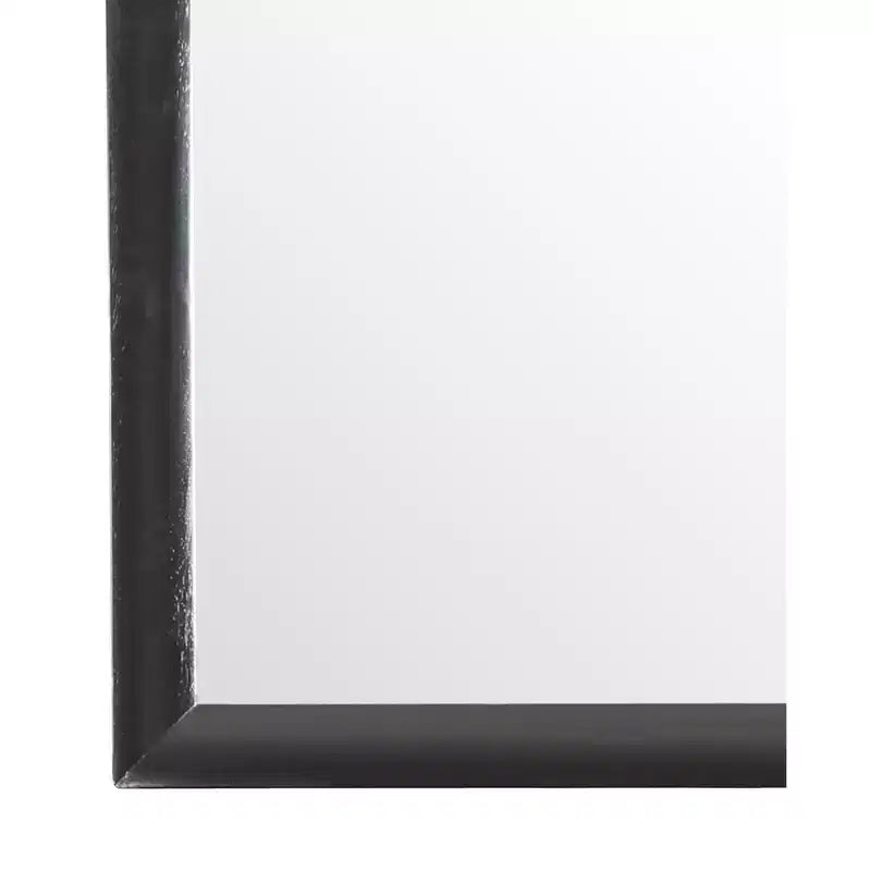 Miroir de commode rectangulaire encadré moderne de 35 po x 39 po