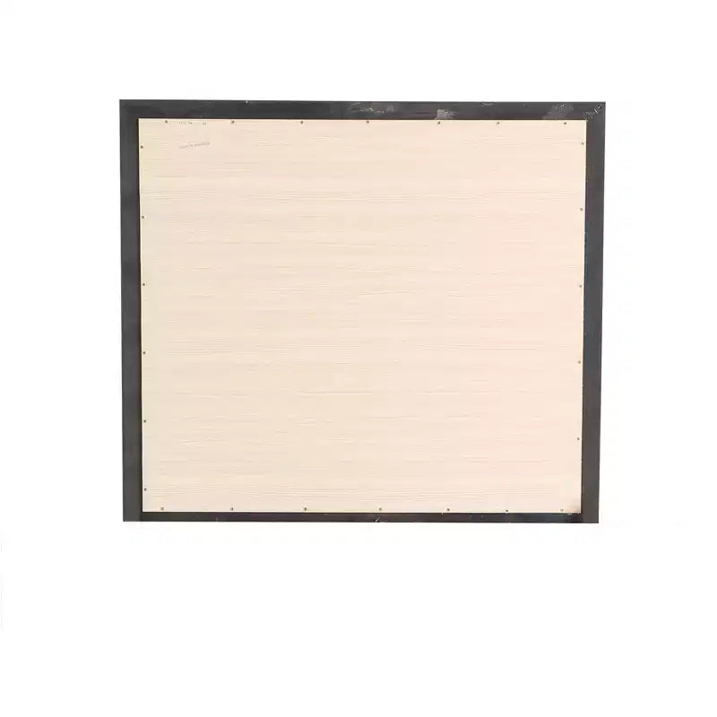 Miroir de commode rectangulaire encadré moderne de 35 po x 39 po