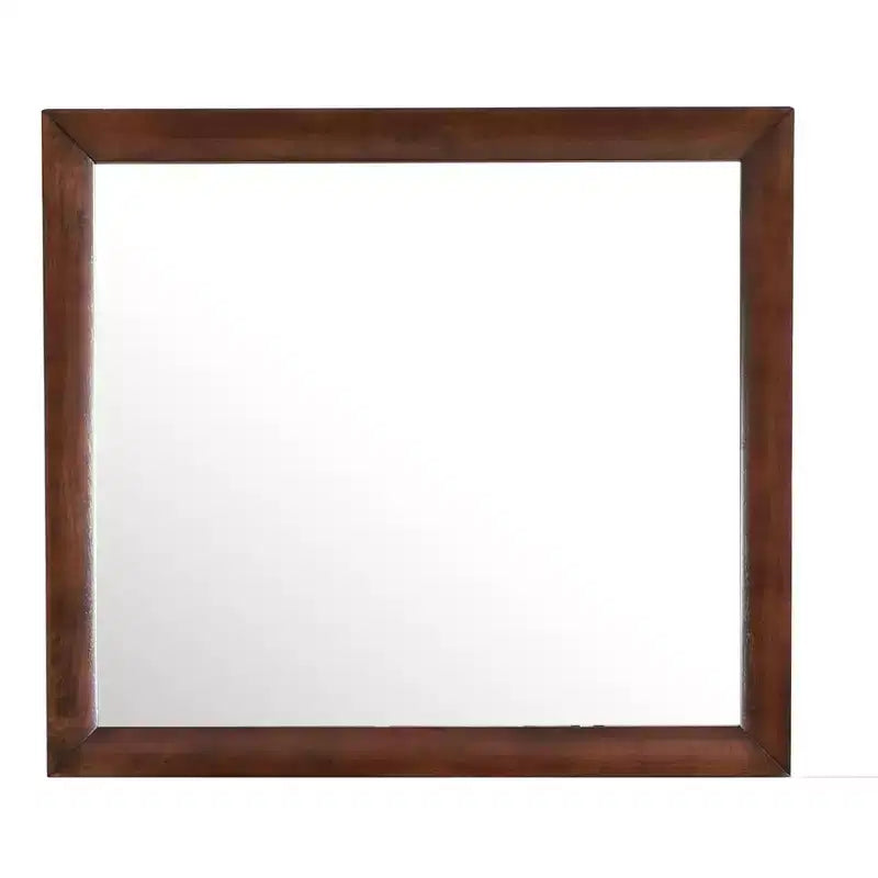 Miroir de commode rectangulaire encadré moderne de 35 po x 39 po