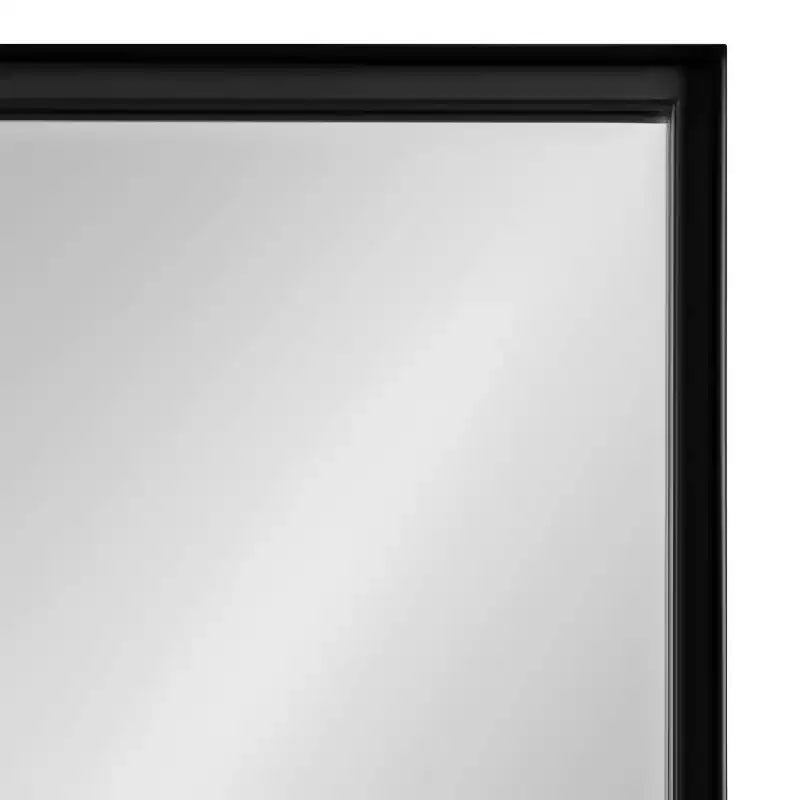 Miroir rectangulaire avec étagère, 20x34, Marron rustique