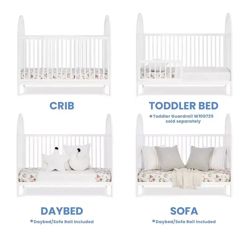 Lit de bébé convertible 4-en-1