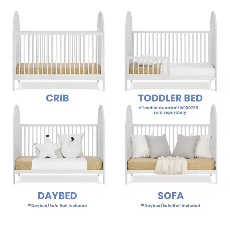 Lit de bébé convertible 4-en-1