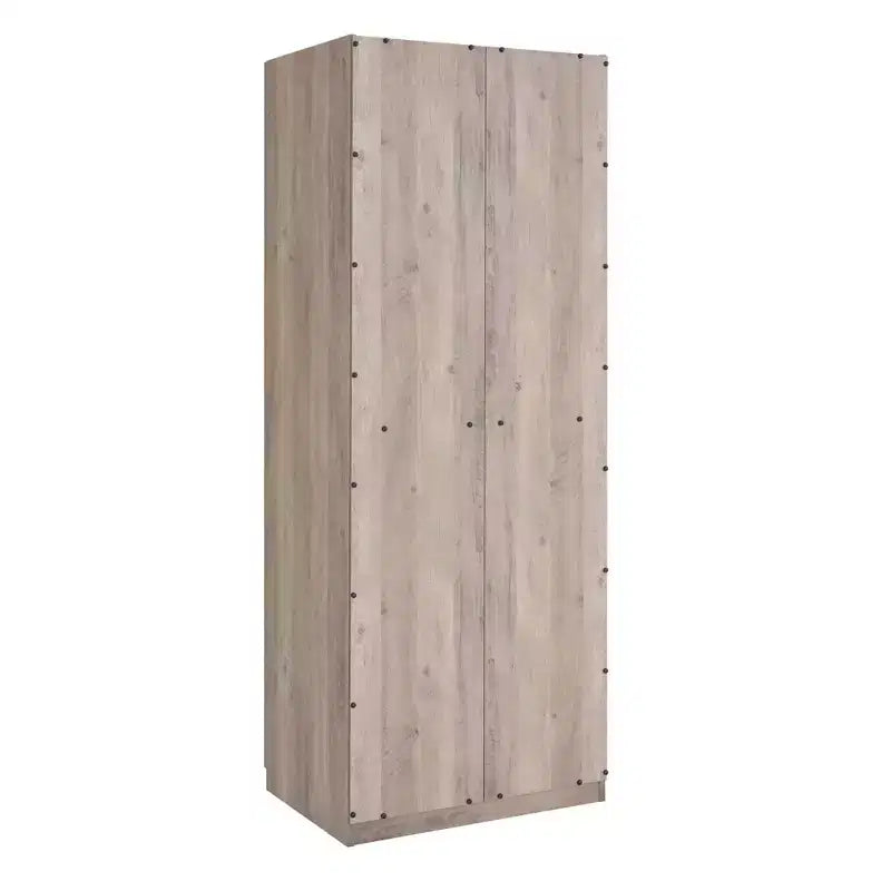 Armoire 2 portes 4 étagères