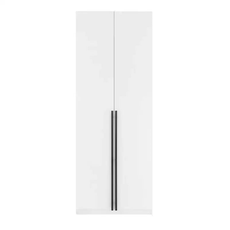 Armoire 2 portes 4 étagères
