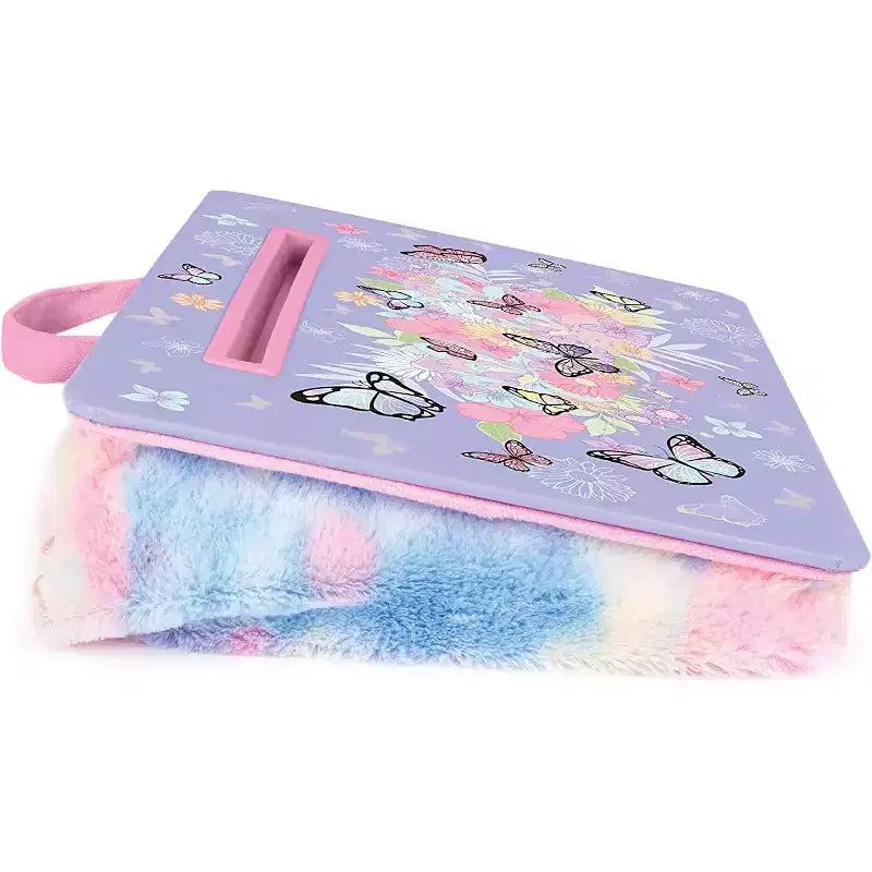 Tablette de lit papillon - Papillons et pastels violets